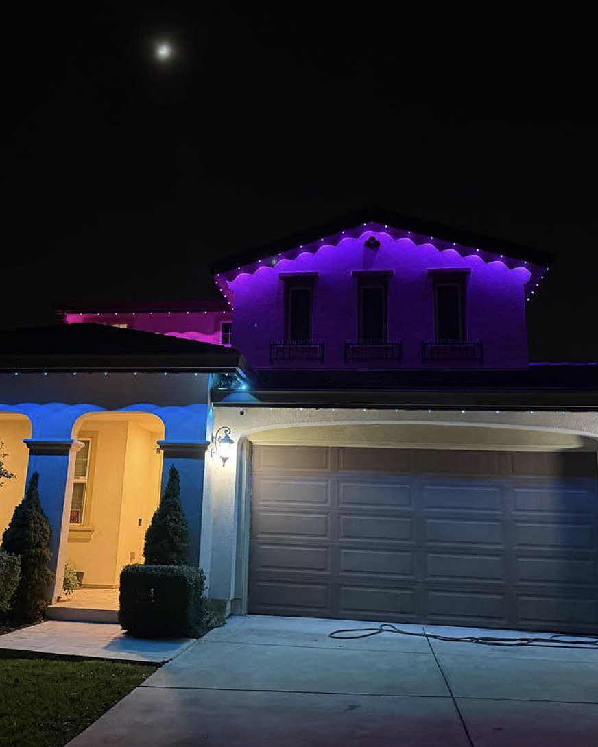 Holiday lighting, Positano by Louis's Exterior Services